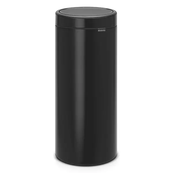 Touch Bin New 30 L, brilliant steel, Kunststoffeinsatz brilliant steel 1 Stück