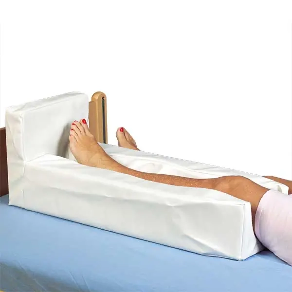 Bezug für Beinlagerungsschiene, Kunstleder, weiß weiß 1 Stück