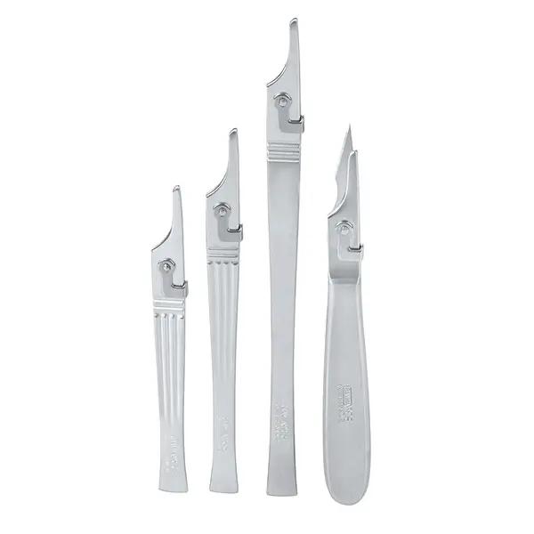 Bayha Skalpellgriff 130 mm Gr. 1, geriefte Oberfläche 1 Stück