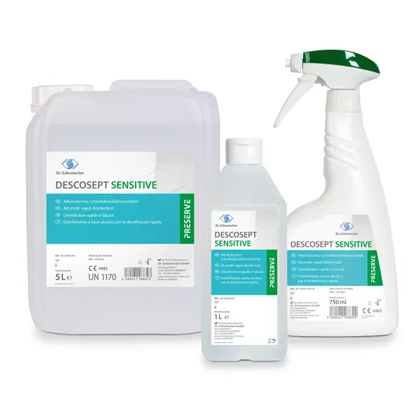 Descosept Sensitive, 1 L Flasche 10 Stück