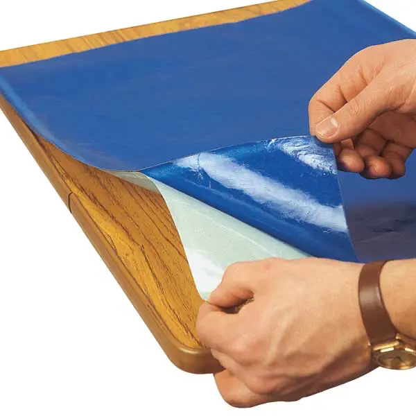 Dycem-Folie 400x900 mm, blau blau 1 Stück