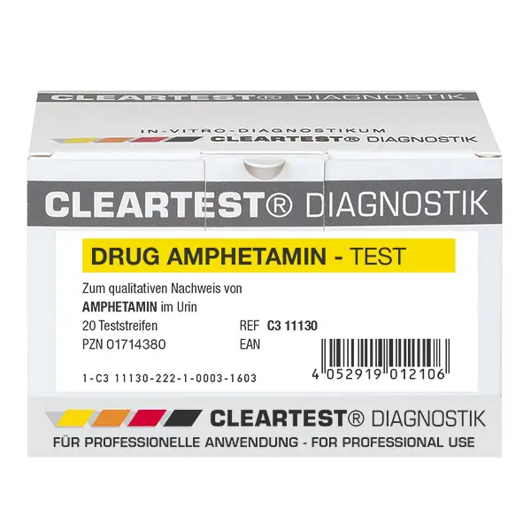 CLEARTEST Drug Alkohol (ALC) 0,02% 0.02 % 20 Teste