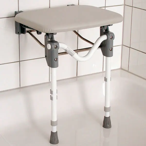 Duschklappsitz Sitzfläche 29,5 x 43,5 cm 1 Stück