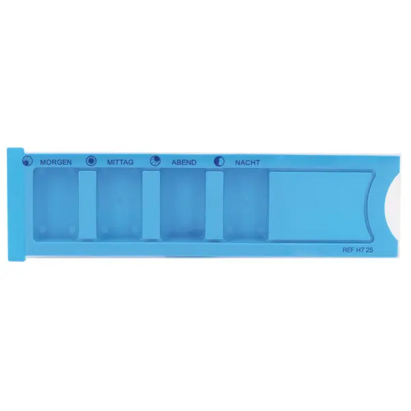 Medikamenten-Dispenser 12, blau 1 Stück