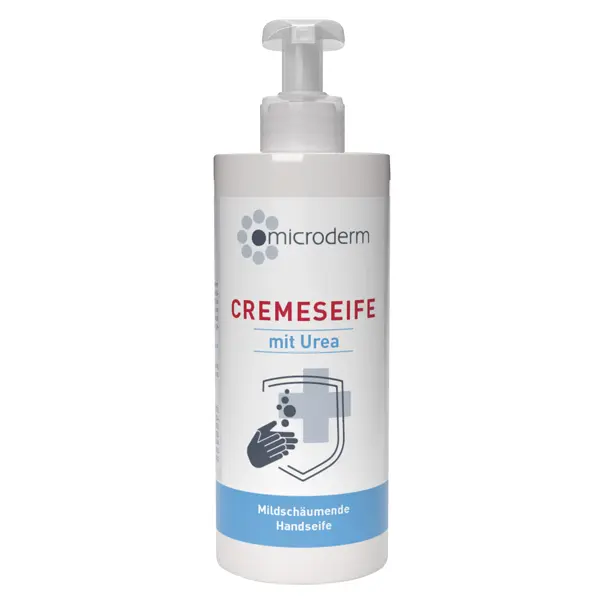 Cremeseife Urea, 1 Liter Nachfüllbeutel 8 Stück