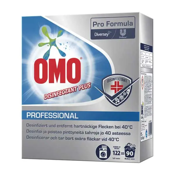 OMO Professional Disinfectant Desinfektionswaschmittel 8,55 kg 1 Karton