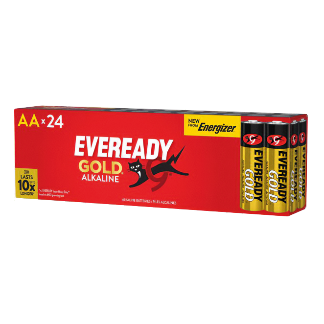 Energizer Eveready Gold Alkaline Batterien 1,5 V, Micro AAA 24 Stück