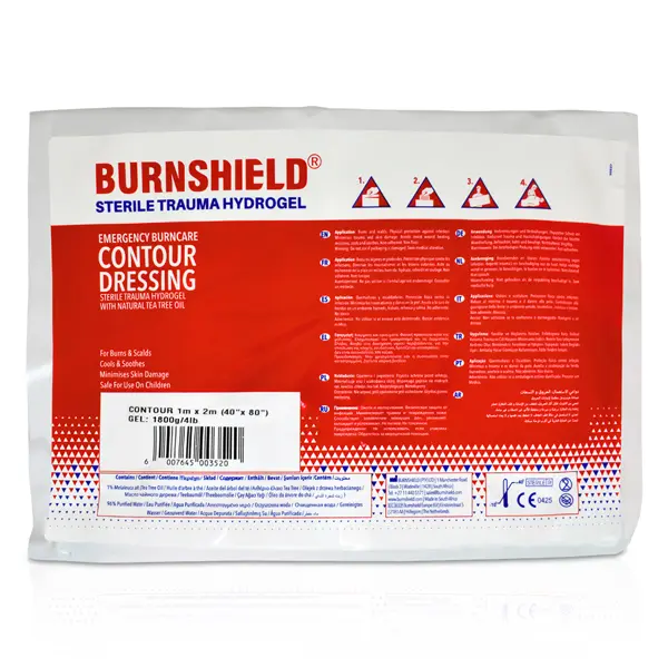 Burnshield Contour Kompresse 100 x 100 cm, 650 g 1 Stück