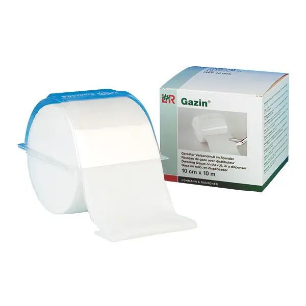 Gazin Verbandmull L&R 10/80 cm x 10 m 1 Stück